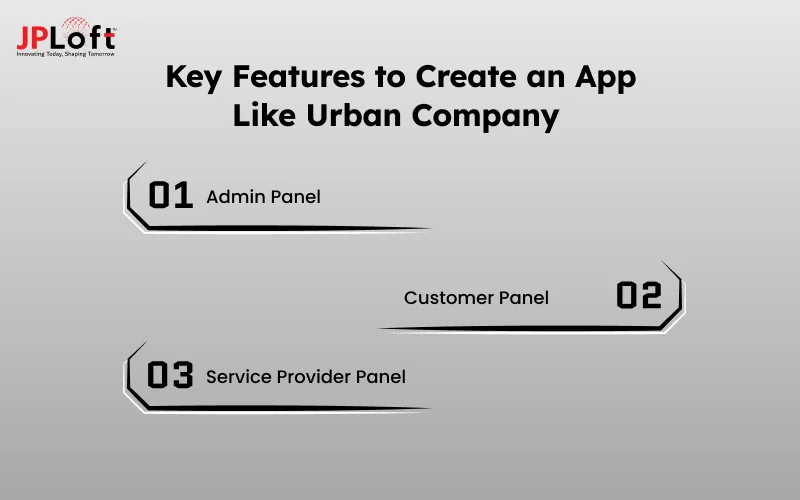 Key Features to Create an App Like Urban Company